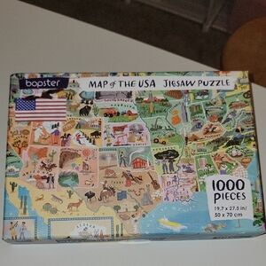Bopster USA Map Jigsaw Puzzle